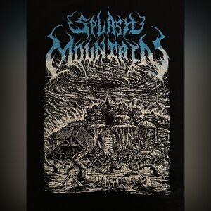 Gladracket Disney Goth Splash Mountain T-Shirt L